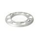 WHEEL NUT COVER RING 22,5" ZILVER STAAL
